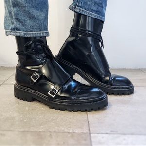 Inch2 Euro Designer Monkstrap Boots 